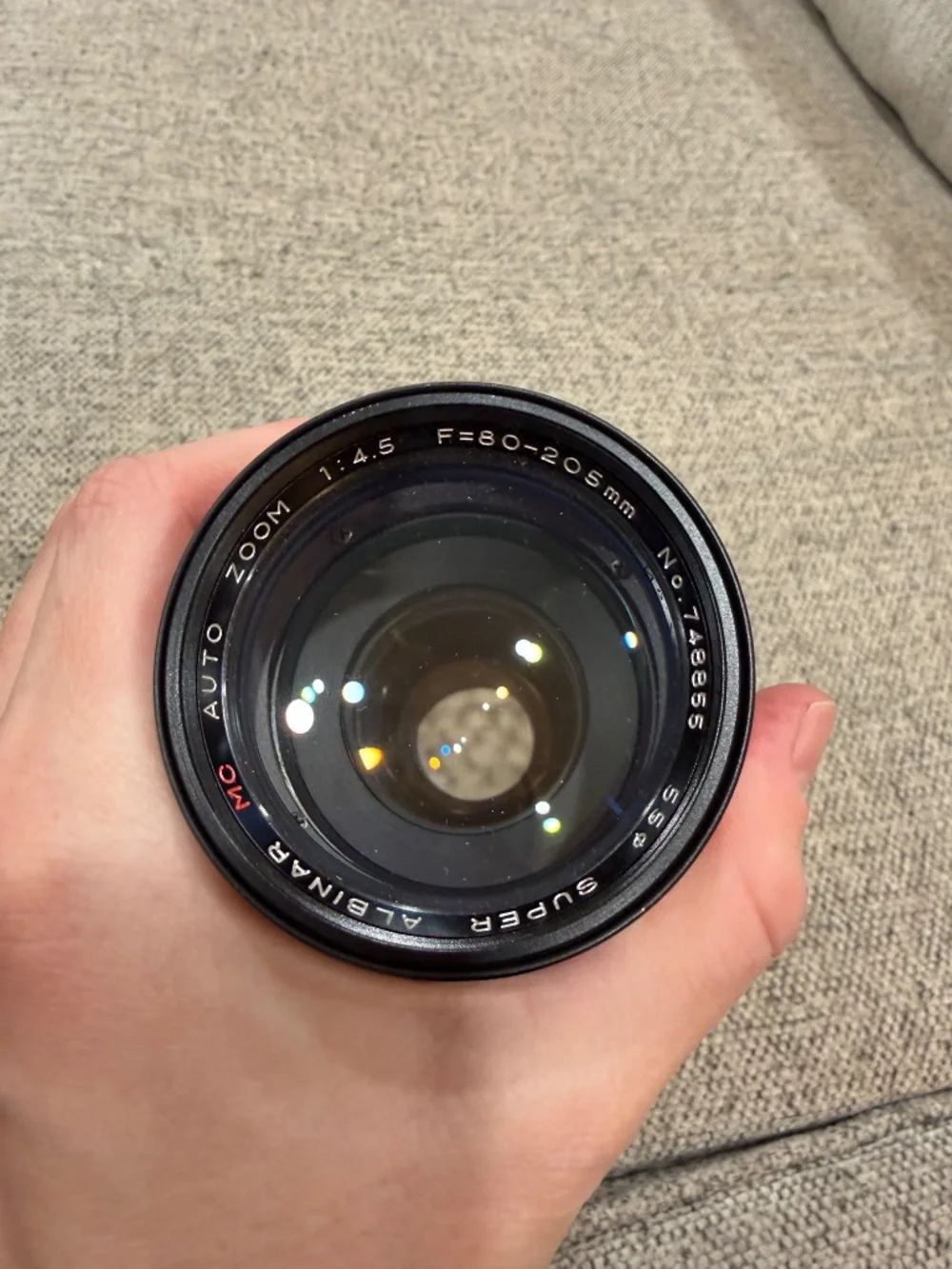 Super Albinar 80-205mm f/4.5 MC Lens For Canon